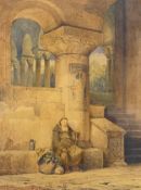 Frederick Wilhelm Scholander (1816-1881), a signed and dated (1848) 19th century watercolour,