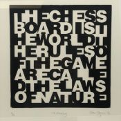 A limited edition lithograph, numbered 4/100, titled T H Huxley and signed and dated Stan Green '06.