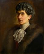 John Frederick Harrison Dutton (1872-1930), a signed and dated early 19th century oil portrait on