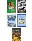 Signed and multi signed by veterans WW2 RAF books including Squadron Leader Tommy Iverson.