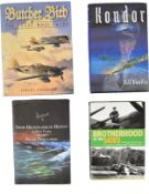 Signed and multi signed by veterans WW2 RAF books including Edward Shacklady.