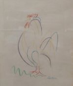 Pablo Picasso (1881-19730), a framed and glazed lithograph titled 'The Rooster'. Signed in Plate.