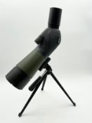A Gosky monocular bird watching telescope on tripod. H.45cm