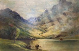 Alfred de Breanski Jr. (1877-1955), a late 19th/early 20th century signed oil on canvas depicting