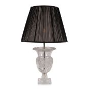 RENÉ LALIQUE: A 'VERSAILLES LAMP' c.2000