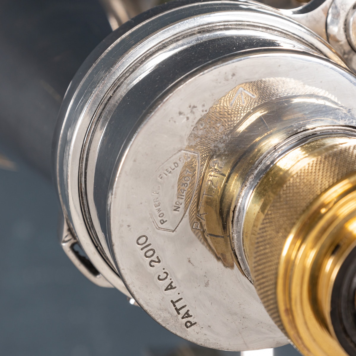 A SET OF 20TH CENTURY ENGLISH POLISHED OBSERVATION BINOCULARS BY ROSS c.1940 - Image 16 of 20