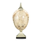 ANTHONY REDMILE: A TURTLE SHELL LAMP, JAMES BOND 007 INTEREST c.1970