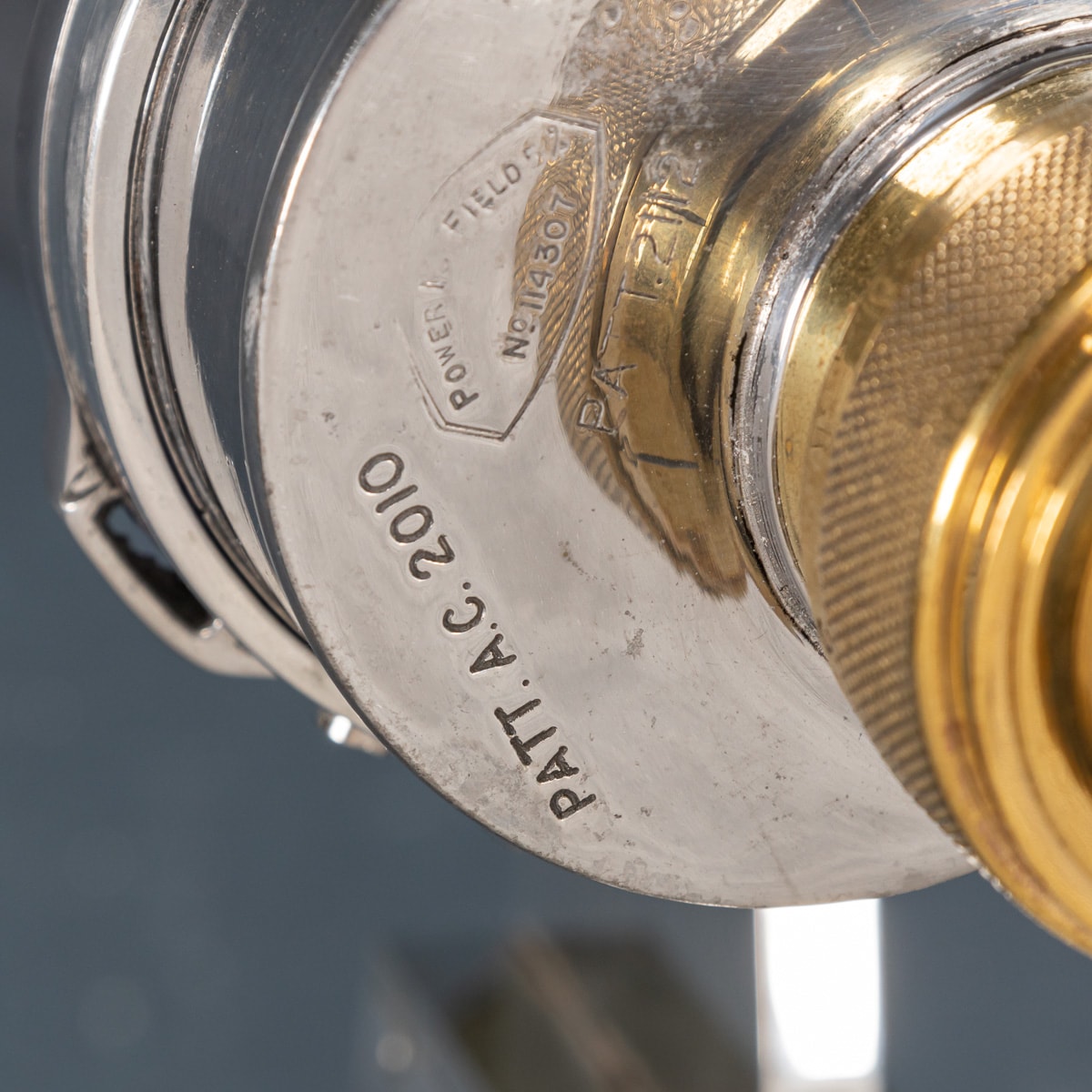 A SET OF 20TH CENTURY ENGLISH POLISHED OBSERVATION BINOCULARS BY ROSS c.1940 - Image 15 of 20