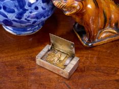 A RARE EROTIC AUTOMATION VESTA CASE CIRCA 1900