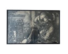 AFTER SIR EDWARD COLEY BURNE-JONES: 'LOVE AMONG THE RUINS', C. 1892 PHOTOGRAVURE