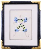 ERTE (FRENCH, 1892-1990): A GOUACHE ON PAPER COSTUME DESIGN
