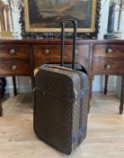 LOUIS VUITTON: A PEGASS MONOGRAM CANVAS ROLLING SUITCASE
