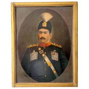 A PORTRAIT OF MOHAMMAD SHAH QAJAR