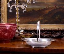 A 19TH CENTURY RUSSIAN SILVER BASKET, SAVINKOV, MOSCOW, 1869