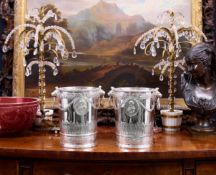 A FINE PAIR OF GERMAN SILVER ICE BUCKETS, CIRCA 1900
