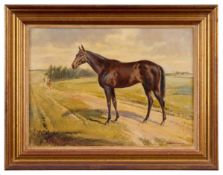 PETER WALBOURN (BRITISH, 1910-2002): A DARK BAY THOROUGHBRED