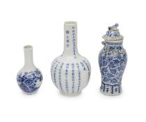THREE 18TH / 19TH CENTURY CHINESE PORCELAIN VASES