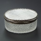 A MID 18TH CENTURY FRENCH ROCK CRYSTAL BOX C.1750