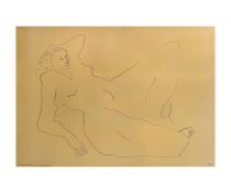 R.C. GORMAN (1932-2005): A LITHOGRAPH OF A NUDE 'MARY LOU'