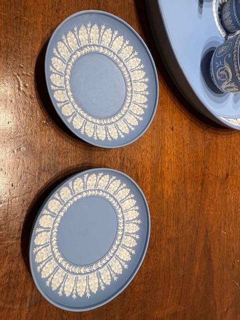 WEDGWOOD: A RARE JASPERWARE NEO-CLASSICAL STYLE CABARET SET - Image 10 of 21