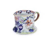 A RARE LARGE MASON’S IRONSTONE MUG IN THE JAPANESE PATTERN