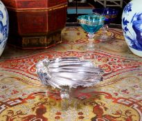 A PORTUGUESE SILVER BOWL OF NAUTICAL THEME