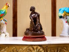 HENRI CHAPU (FRENCH 1833-1891) JOAN OF ARC CAST BY BARBEDIENNE