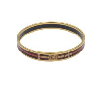 HERMES: AN ENAMELLED BANGLE