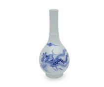 A KANGXI PERIOD PORCELAIN PHOENIX VASE