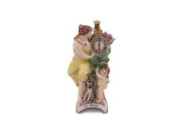 A ST. JAMES'S (CHARLES GOUYN) OR CHELSEA PORCELAIN SCENT BOTTLE AND STOPPER CIRCA 1755