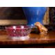 AN EARLY 20TH CENTURY STERLING SILVER AND CRANBERRY GLASS BOWL C. 1912 - Image 1 of 2