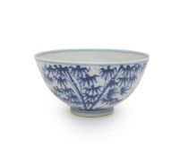A CHINESE GUANGXU PERIOD PORCELAIN 'THREE FRIEND' BOWL