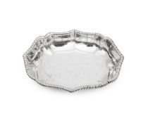 A STERLING SILVER DISH, PORTUGUESE BY TOPAZIO