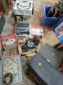 A SELECTION OF VINTAGE PROJECTION AND AUDIO EQUIPMENT ETC