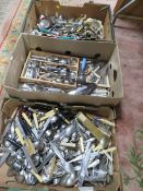 THREE BOXES OF CUTLERY
