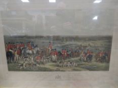 AFTER C. AGAR - THE BURY HUNT, and after F.Grant - The Meeting of Her Majesty's Stag Hounds on Ascot