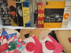 A COLLECTION OF VINYL LP'S TO INCLUDE BEATTLES