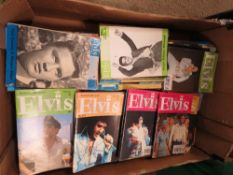 APPROXIMATELY 300 ALWAYS 100% ELVIS COLLECTORS MAGAZINES