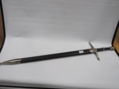 A NOVELTY DISPLAY EXCALIBUR TYPE SWORD