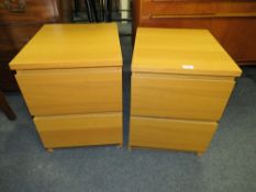 TWO MODERN FILING DRAWERS