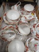 A ROYAL TUSCAN 'WINDSOR' TEASET