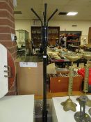 A MODERN METAL COAT STAND