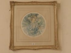 GORDON KING - A SIGNED LIMITED EDITION ARTIST PROOF PRINT - No 226 / 750 'SATIN', 32 x 32 cm