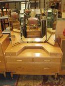 A MID CENTURY 'E GOMME' FOR G-PLAN DRESSING TABLE