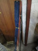 A SELECTION OF FISHING RODS
