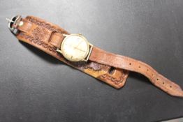 A SILVANA SWISS AUTOMATIC 25 JEWELS DATE WRIST WATCH - WORKING CAPACITY UNKNOWN