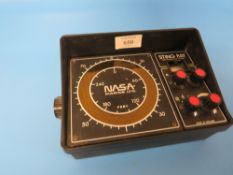 A NASA MARINE STING RAY ALARM ECHO SOUNDER MARINE INSTRUMENT