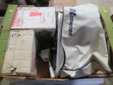 A KENWOOD CHEF MIXER AND ACCESSORIES A/F