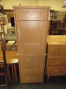 A PAIR OF MODERN BEDSIDE CABINETS