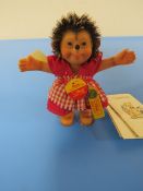 A ORIGINAL STEIFF MINIATURE HEDGEHOG